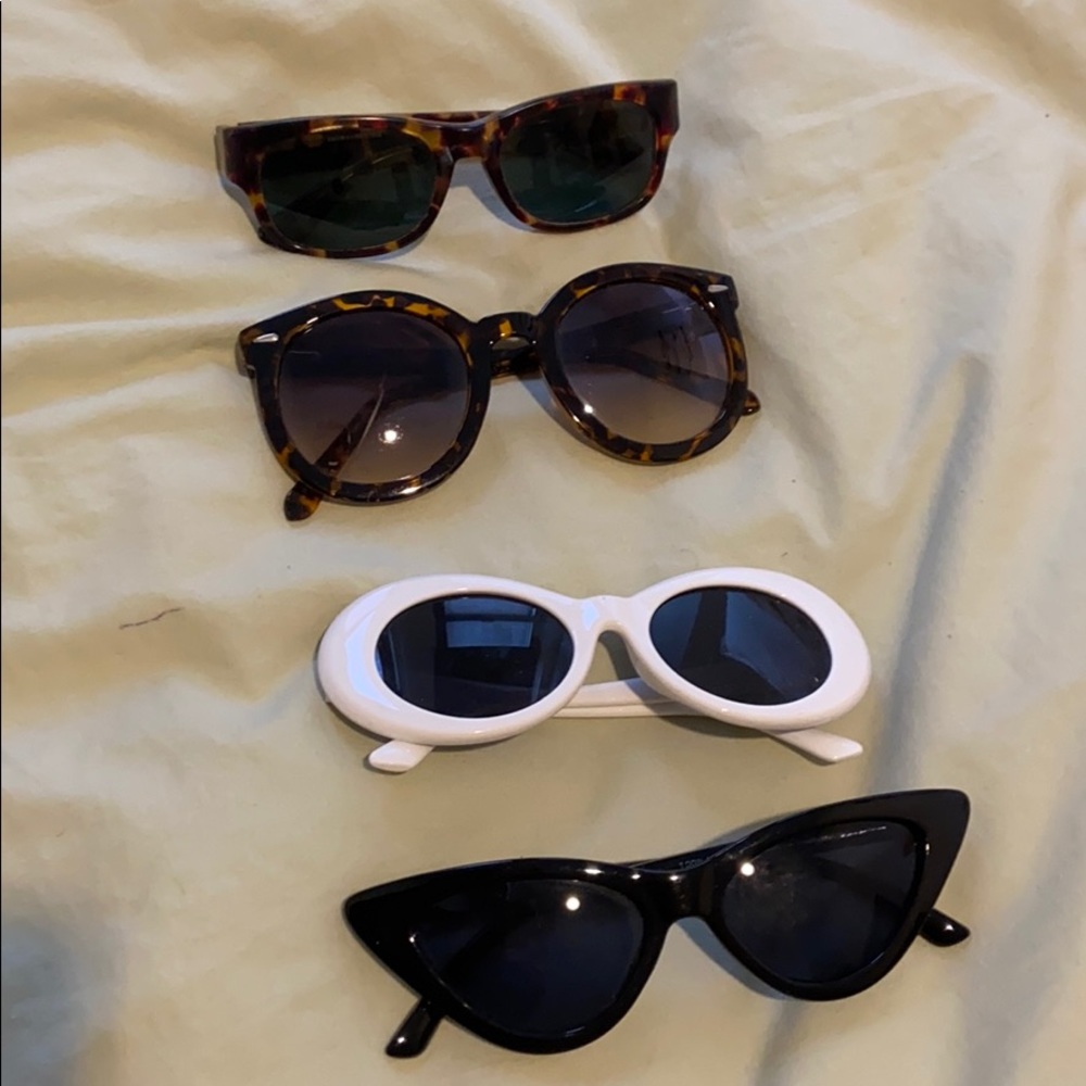 Assorted sunglasses